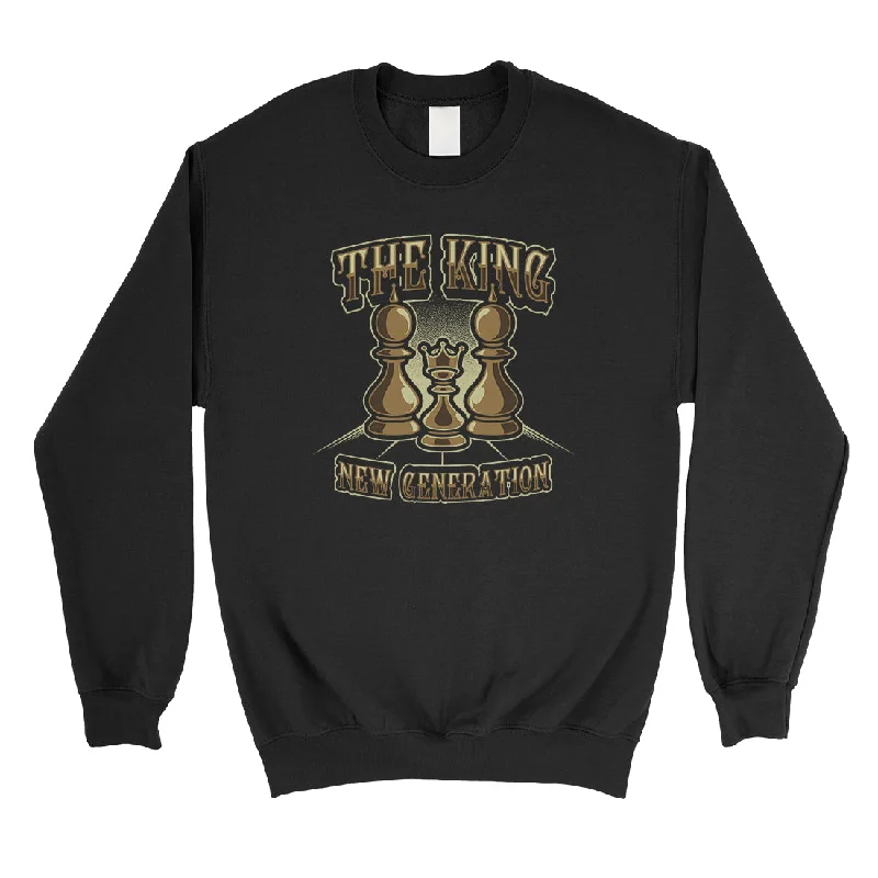 The King New Gen Unisex Crewneck Sweatshirt Unique Graphic Pullover