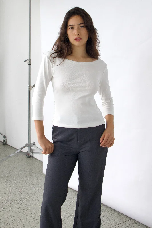 Online Exclusive SCG MADE | Clara 90s Basic 3/4 Sleeve Top