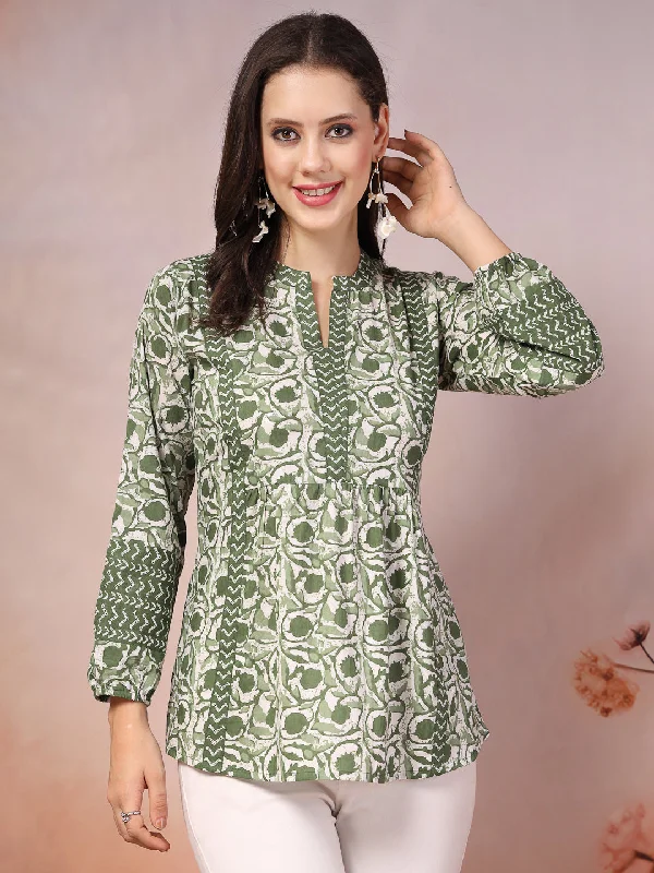 Weekend Specials to Love Floral Printed Cotton Top