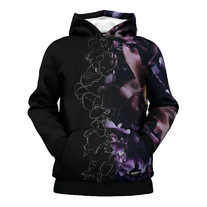 Dark Peony Hoodie