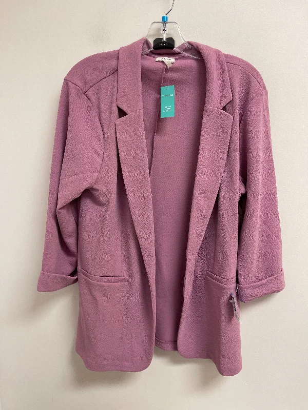 Year-End Sale Blazer By Maurices In Purple, Size: Xl