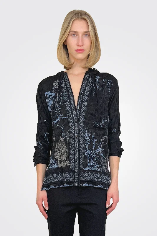 Weekend Bargains Just for You Lumose Hooded Jacket - Black