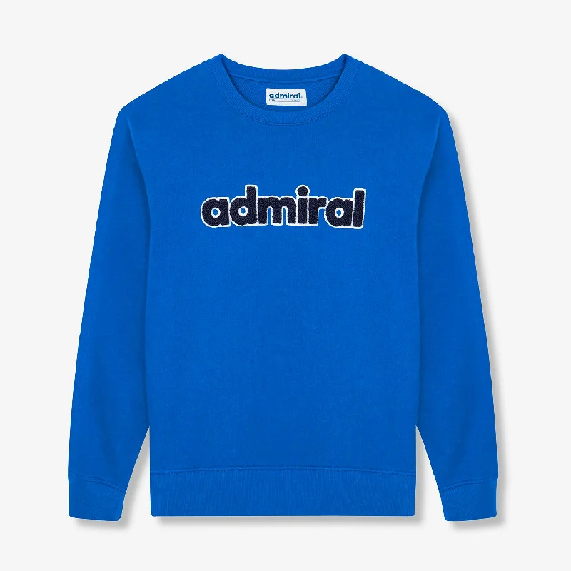 Stamford Chenille Sweatshirt - Royal Blue