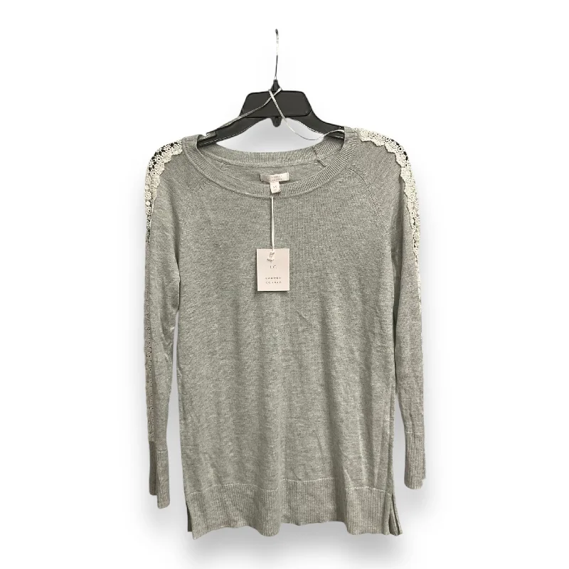 Weekend Bargains to Love Top Long Sleeve By Lc Lauren Conrad In Grey, Size: Xs
