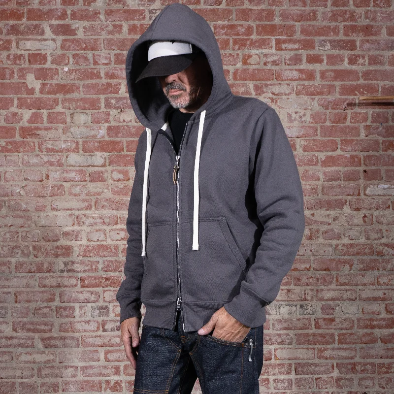 SUMO XH TWO WAY ZIP HOODIE - Thundercloud Grey