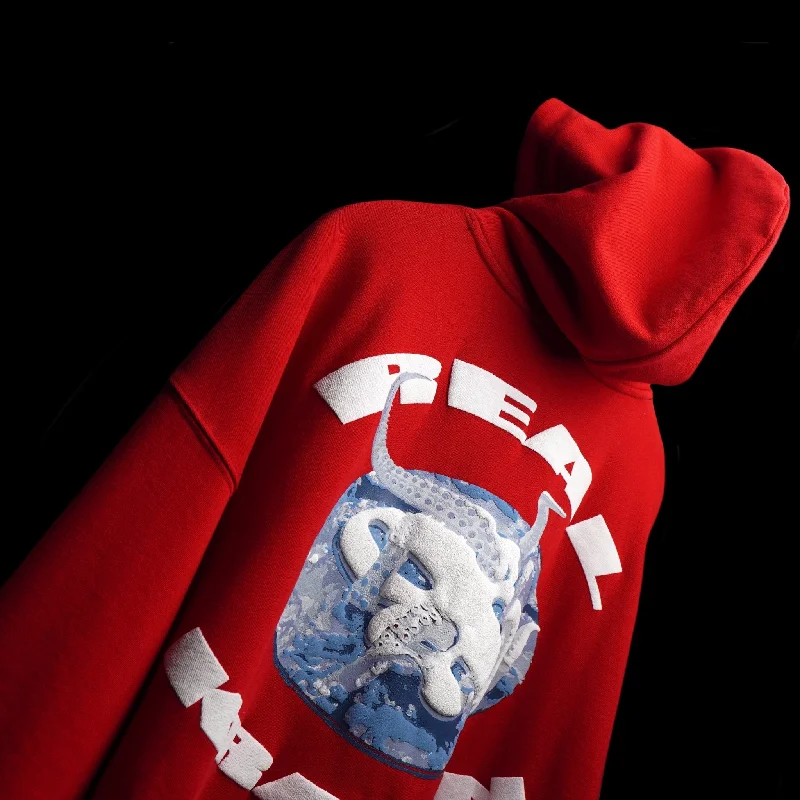 RED KRAKEN HOODIE