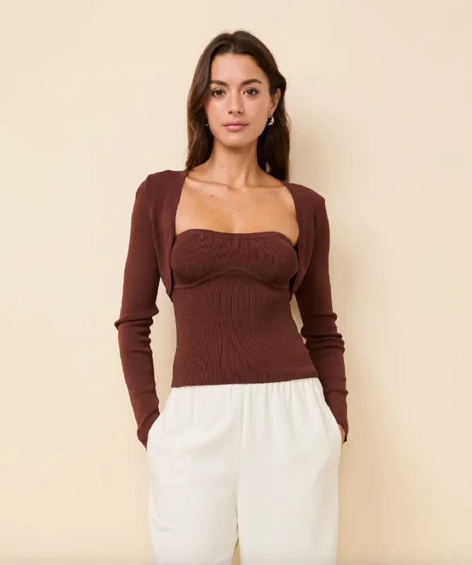 Weekend Specials to Love The Kinsley Shrug - Nutmeg