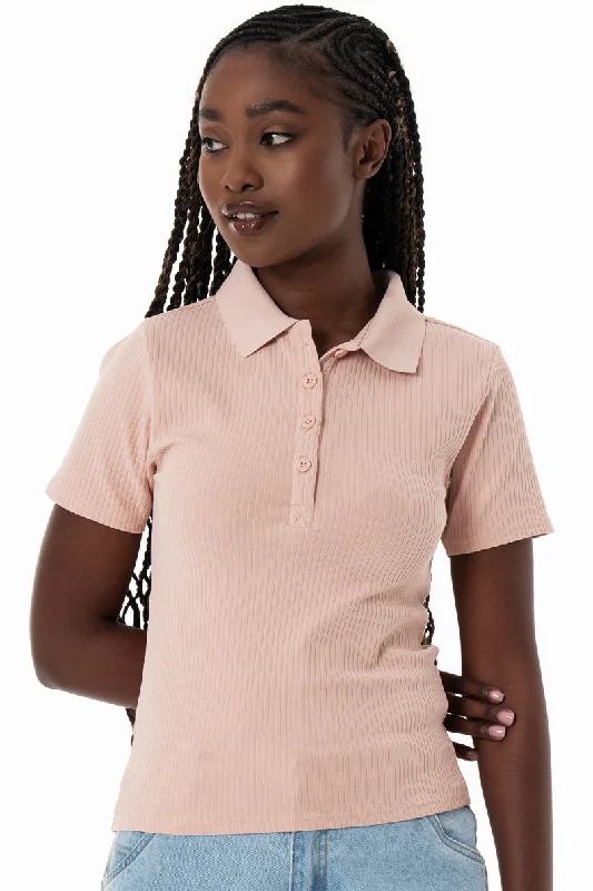 Weekend Deals That Sizzle Fitted Golfer _ 154503 _ Pink