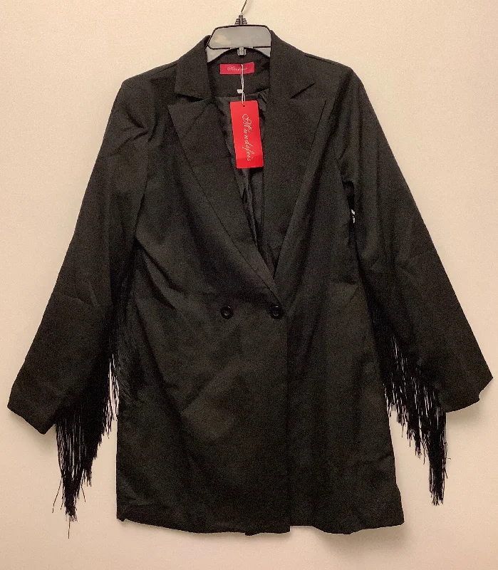 Time-Sensitive Blazer By Clothes Mentor In Black, Size: Xl