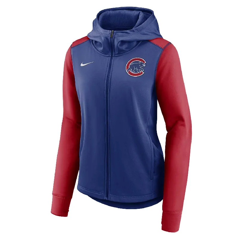 Chicago Cubs Women's Nike AC Full-Zip Hooded Sweatshirt