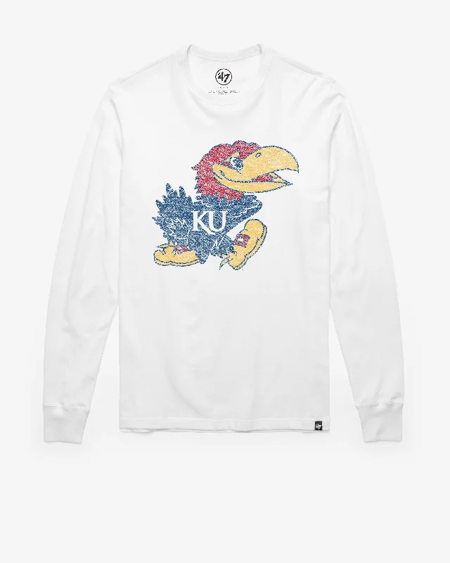 KANSAS JAYHAWKS PREMIER '47 FRANKLIN LONG SLEEVE TEE