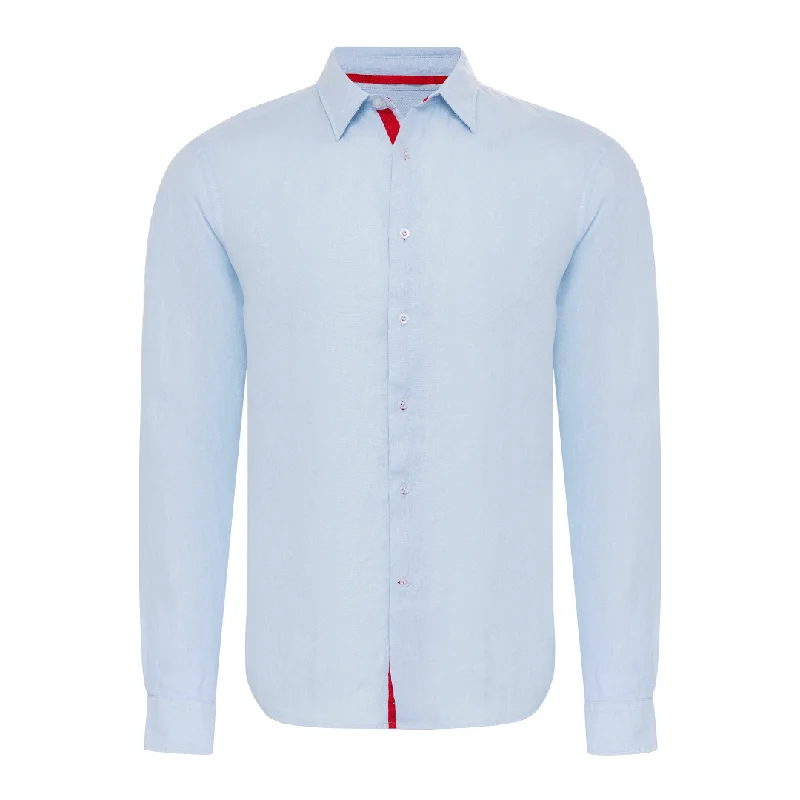 Peter Linen Shirt - Sky