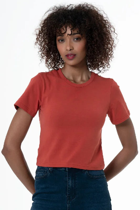 Weekend Deals to Make You Happy Fitted T-Shirt _ 153807 _ Red