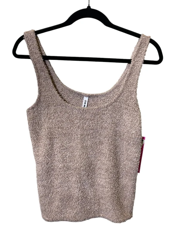 Weekend Steals Await Tank Top By Steve Madden In Brown, Size: M