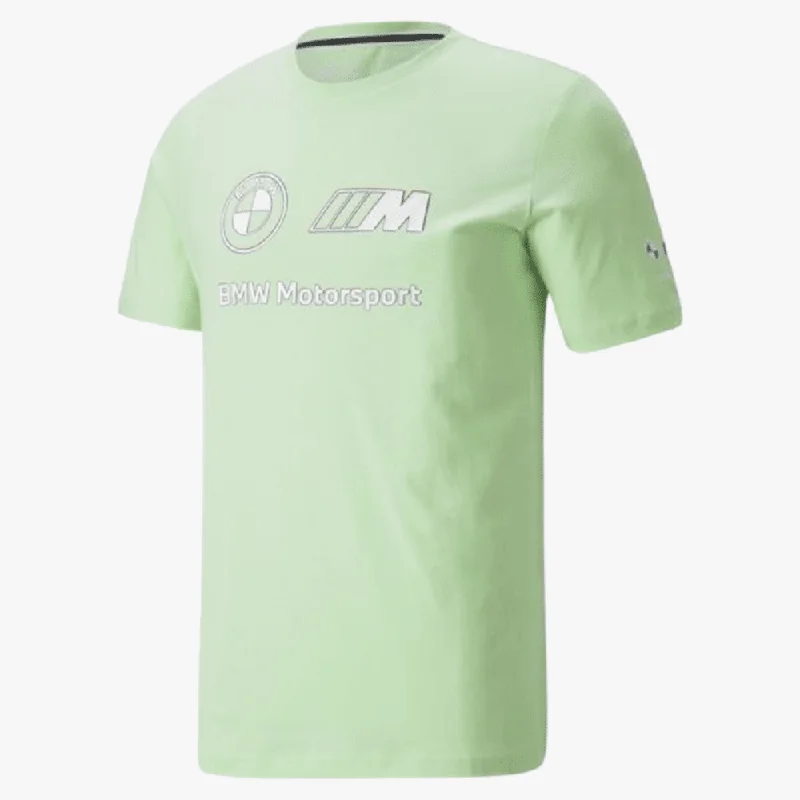 Puma Mens Bmw Mms Logo Tee+ Paradise Green