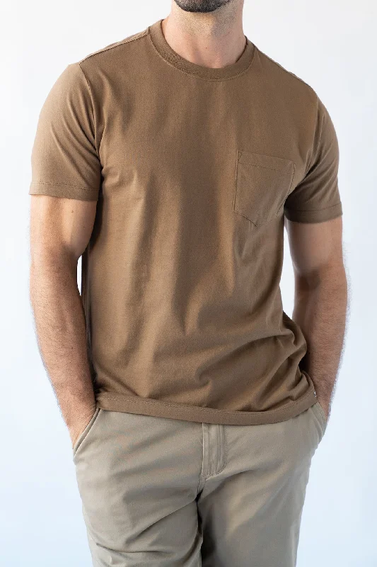 Pocket Tee - Nature Tan