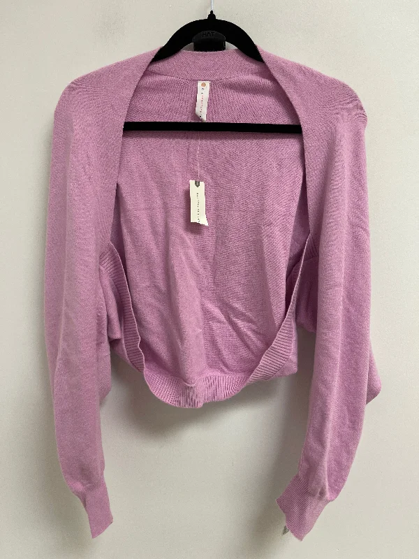 Weekend Offers That Dazzle Sweater Cardigan By Daily Practice By Anthropologie In Purple, Size: M