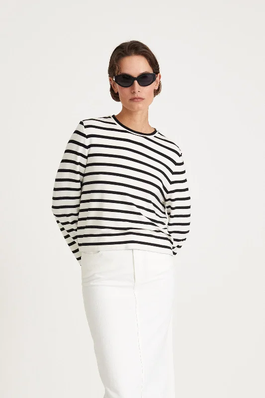 Weekend Discounts to Enjoy CARRIE TOP - STRIPED