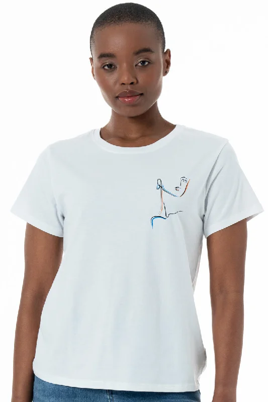 Weekend Savings Sensation Statement T-Shirt _ 152677 _ White