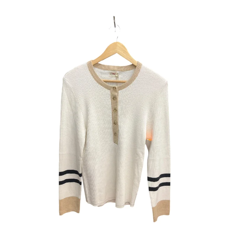 Weekend Special Sweater By Faherty In White, Size: Xl