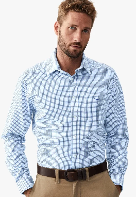 R.M. Williams Mens Collins Long Sleeve Shirt