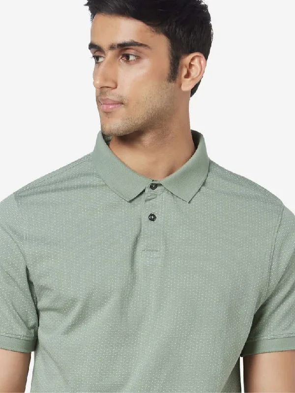 Ascot Sage Relaxed-Fit Polo T-Shirt