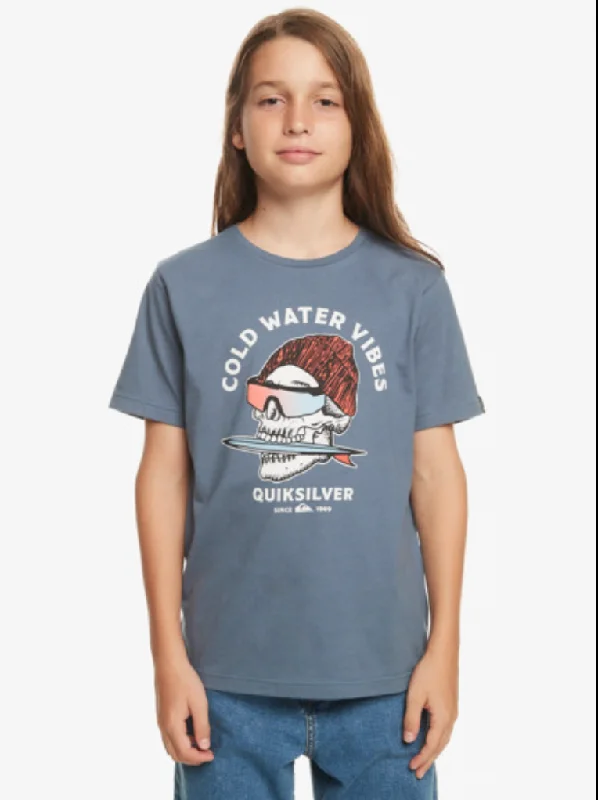 Quiksilver Qs Skull - T-Shirt For Boys 8-16