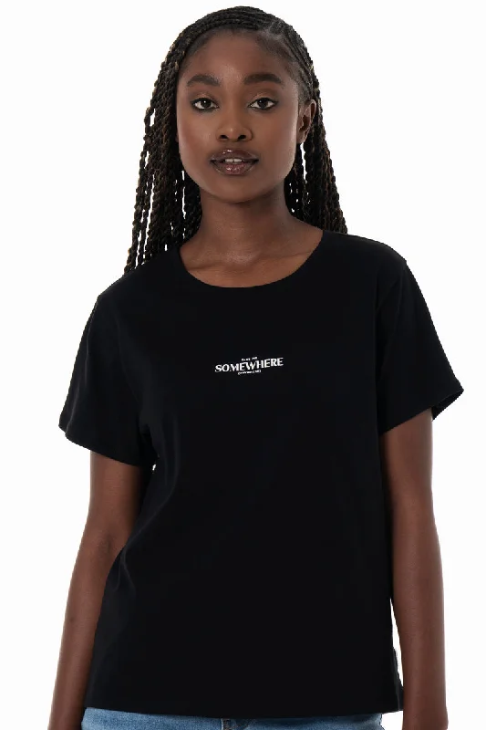 Lowest Price Statement T-Shirt _ 154365 _ Black