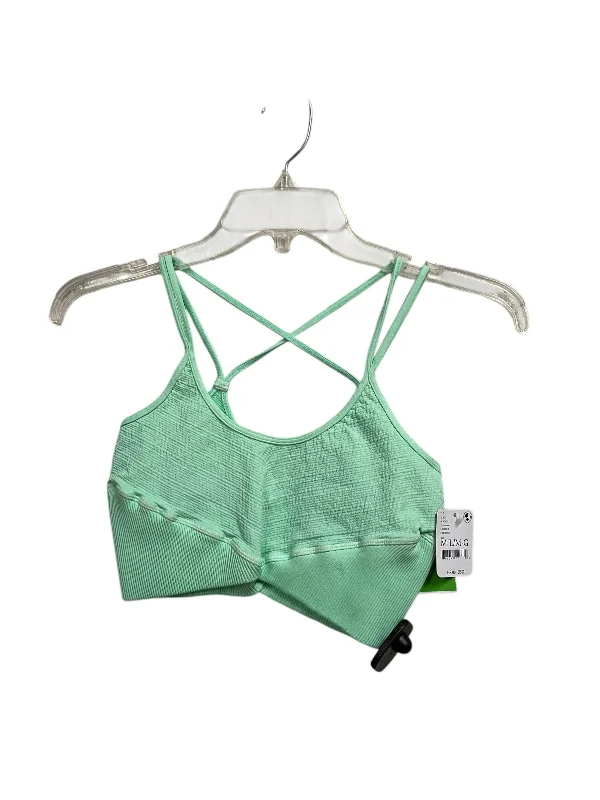 Weekend Offers That Please Athletic Bra By Free People In Green, Size: M