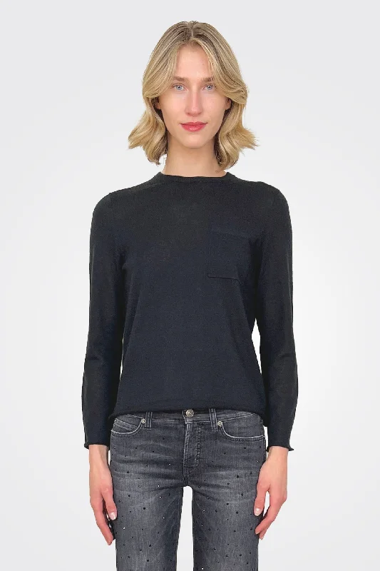 Weekend Discounts to Delight Aina Sweater - Black