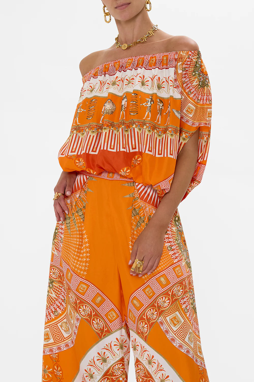 Weekend Bargains to Sizzle Off Shoulder Elastic Top - The Obelisk Gate