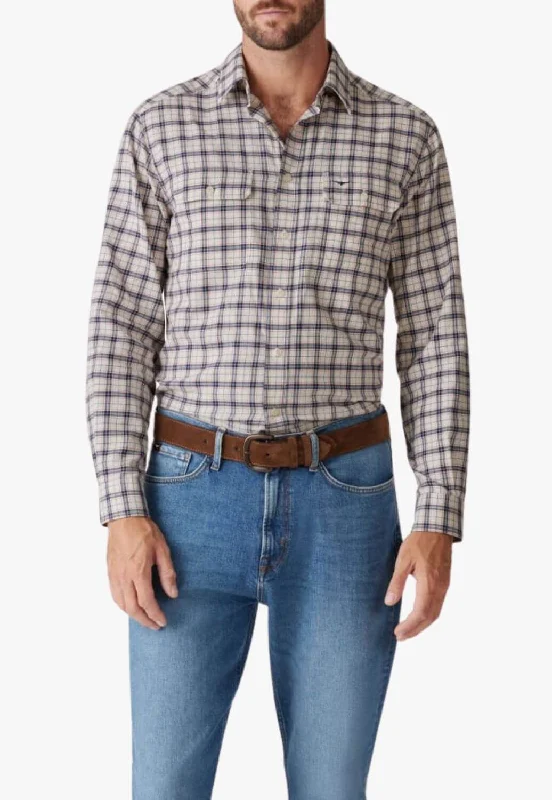 R.M. Williams Mens Classic Long Sleeve Shirt