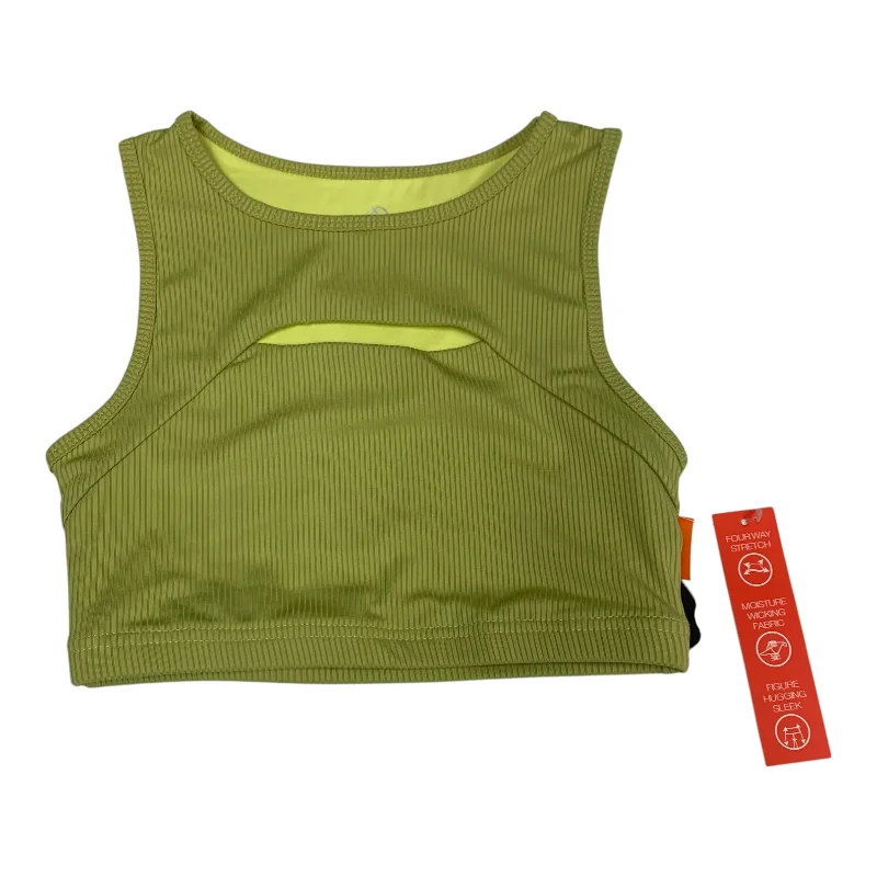 Weekend Discounts to Delight Athletic Bra By Adrienne Vittadini In Green, Size: S