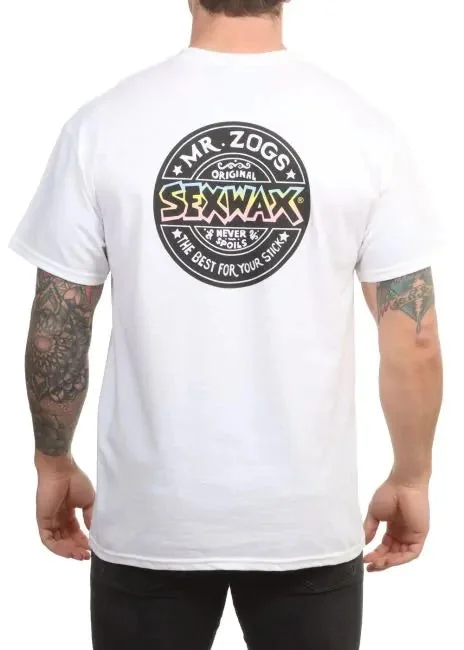 Sex Wax 'Word Fade Team' Tee - White