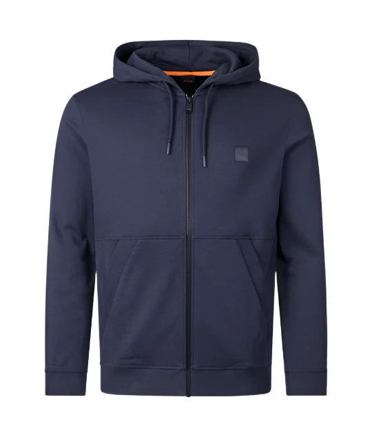 Hugo Boss Orange Zetalky Hoodie: NAVY