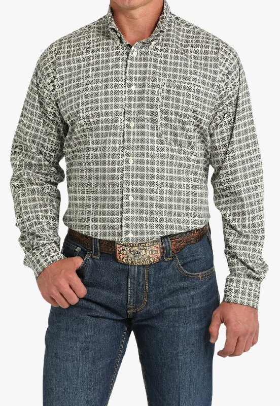 Cinch Mens Kaleidoscope Print Western Shirt