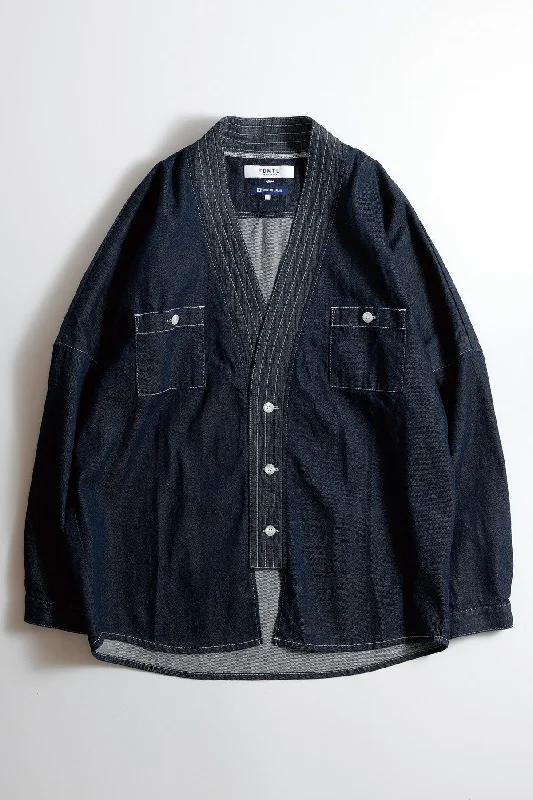 DENIM HAORI SHIRT RINSE