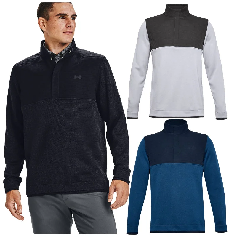 Under Armour Mens Storm SweaterFleece Half Snap Top