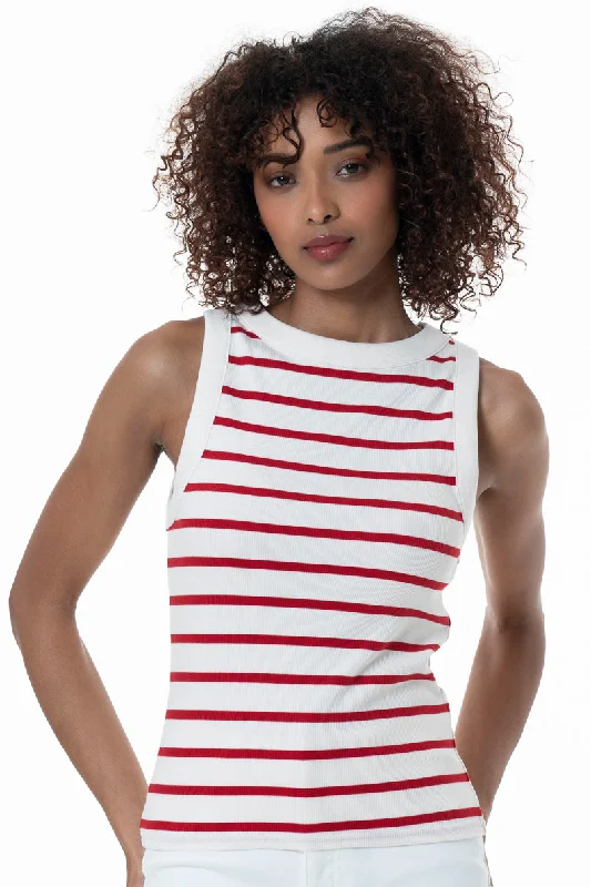 Weekend Bargains Just for You Ribbed Tank Top _ 153829 _ Milk
