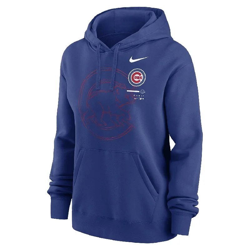 Chicago Cubs Women's Nike Big Game Hooded Sweatshirt