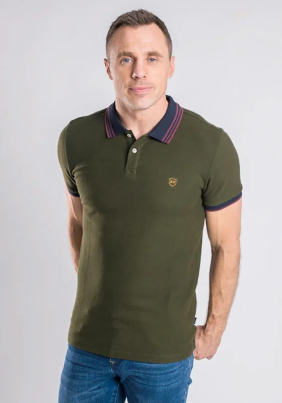 XV Kings by Tommy Bowe Amatori Polo Shirt, Forest Split