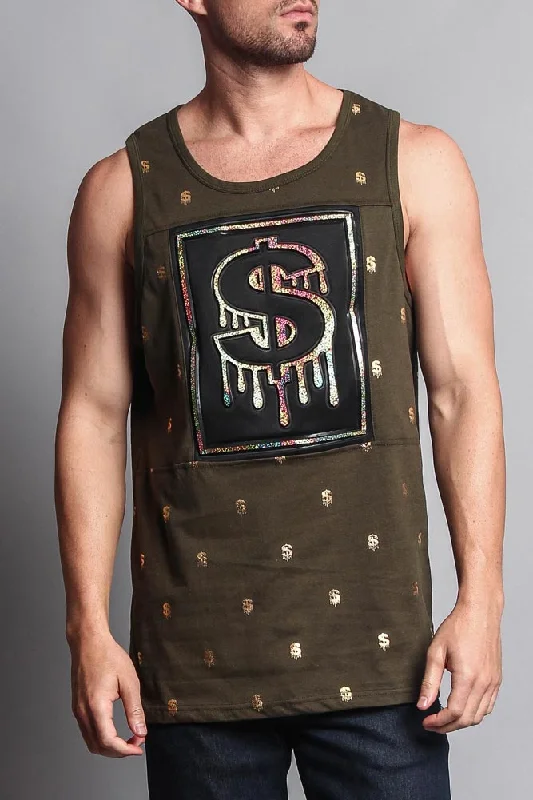 Chrome Money Tank Top