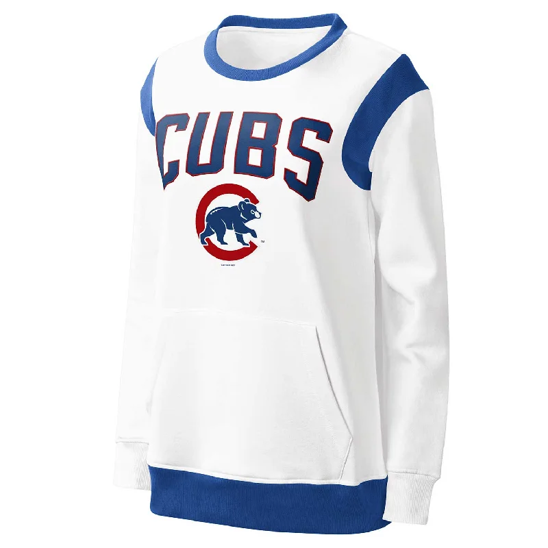 Chicago Cubs Women's Jump Shot Crew Sweatshirt