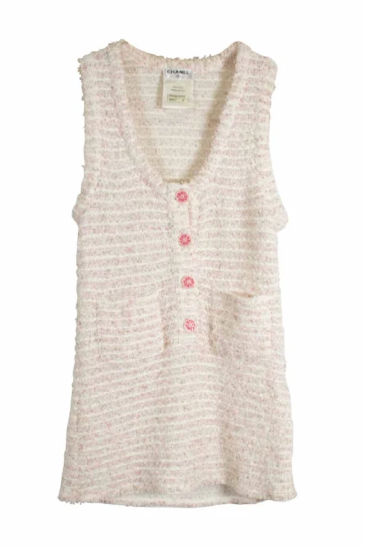Weekend Specials to Relish [WW20046] Chanel | Sleeveless Top