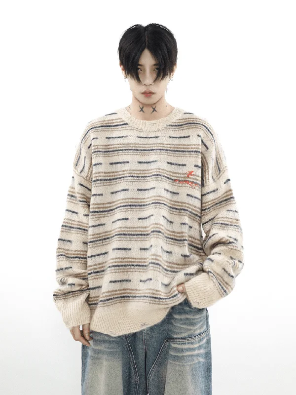 [MRNEARLY] advanced sense of round neck sweater na972