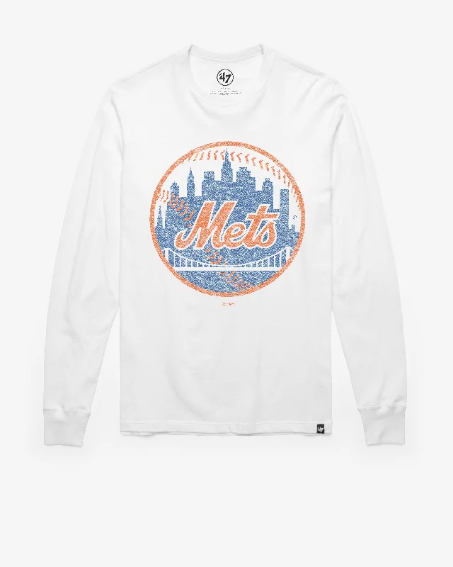 NEW YORK METS PREMIER '47 FRANKLIN LONG SLEEVE TEE