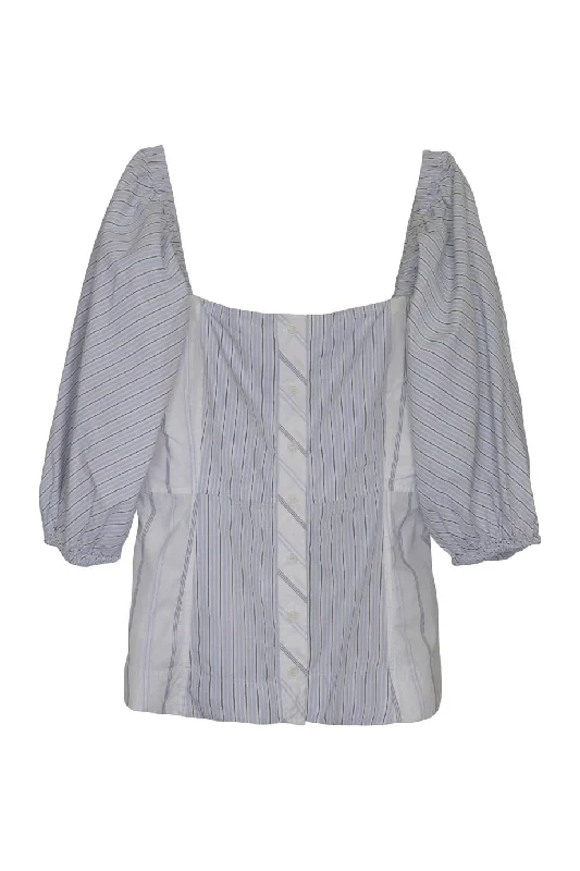 Weekend Deals to Make You Happy [WW21496] Ganni | Short sleeve top