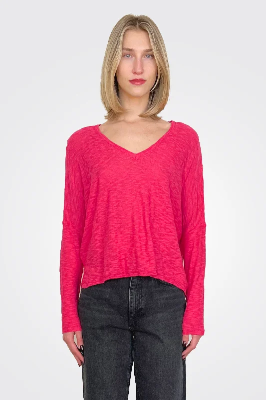 Super Sale Dolphin Longsleeve - Fushia