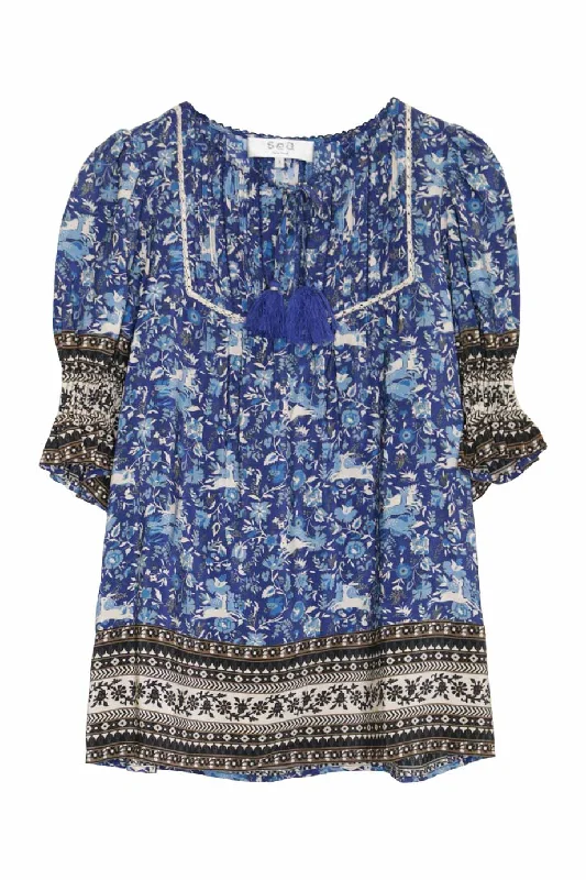Weekend Bargains to Celebrate [WW21121] Sea, New York | Short sleeve top