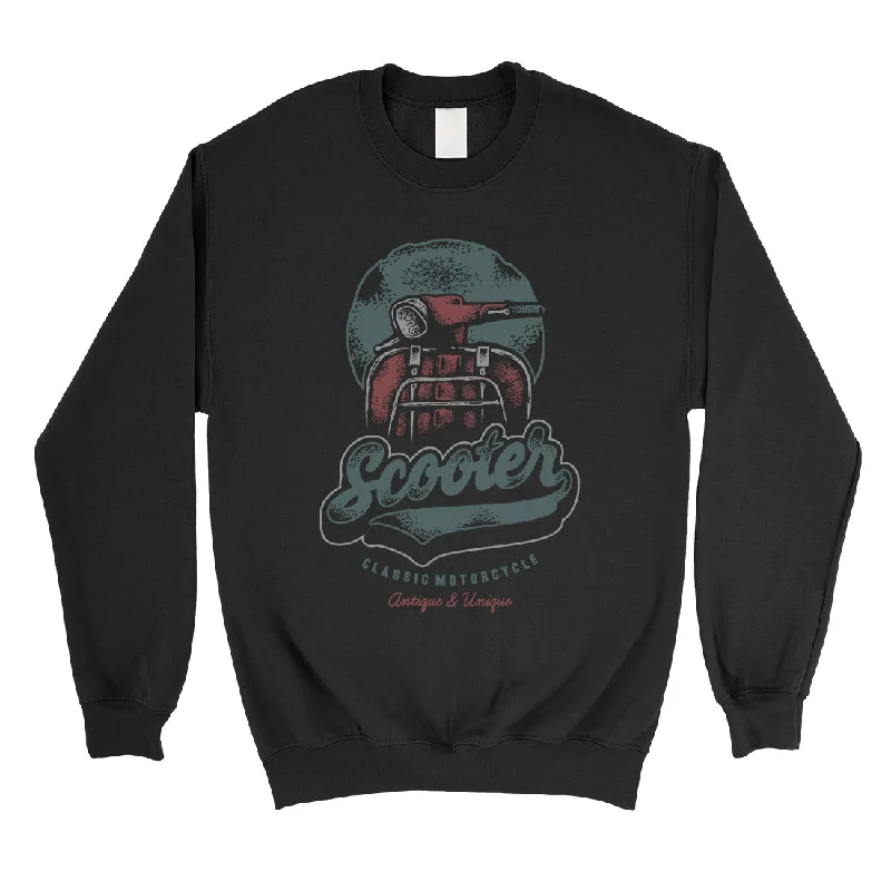 Scooter Classic Unisex Crewneck Sweatshirt Unique Vintage Design